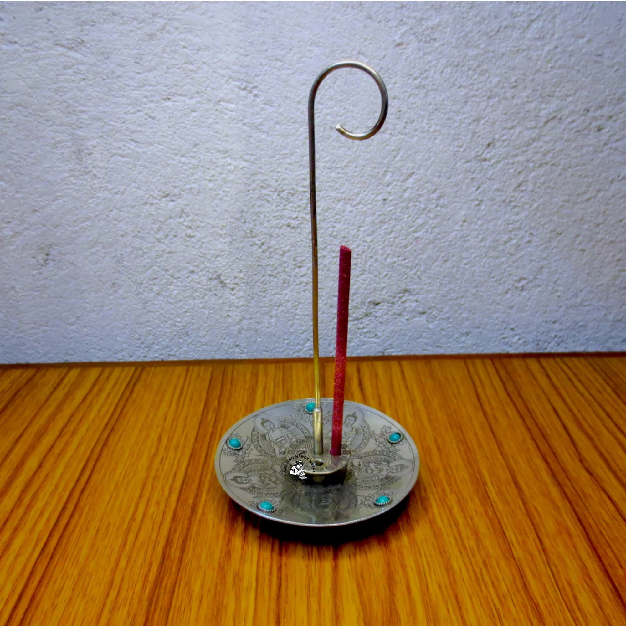 Tibetan Buddha Incense Stand