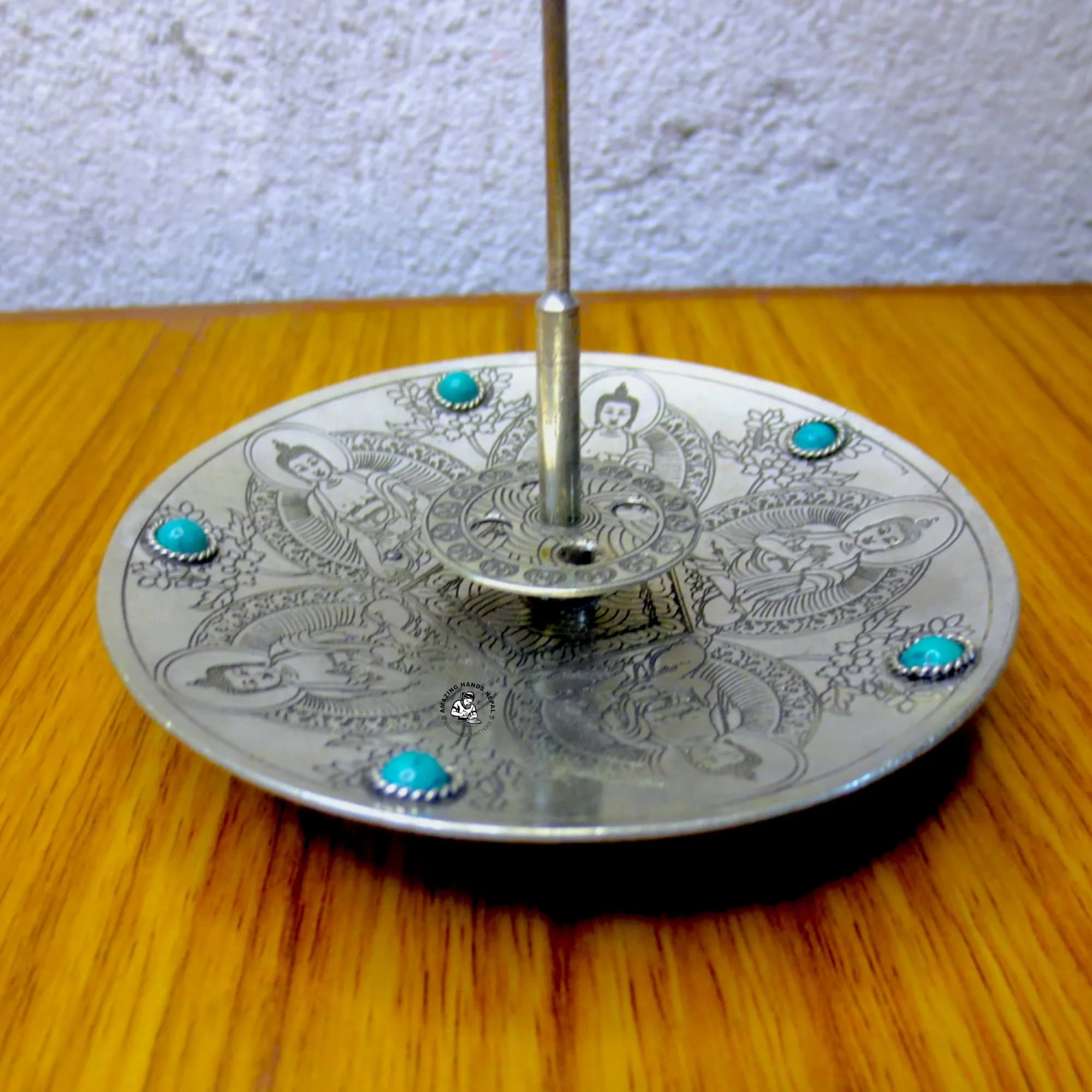 Tibetan Buddha Incense Stand