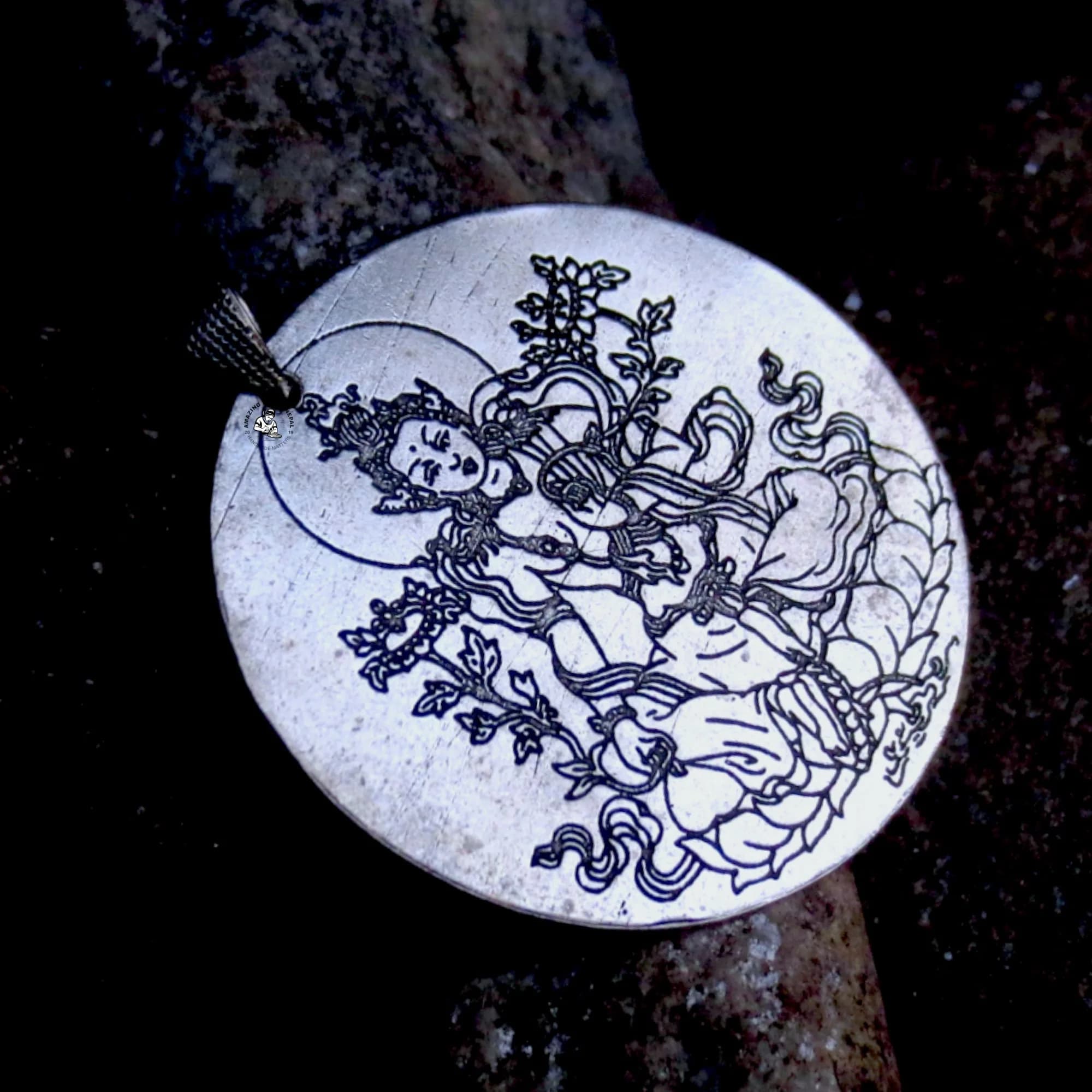 Buddhist Green Tara Amulet