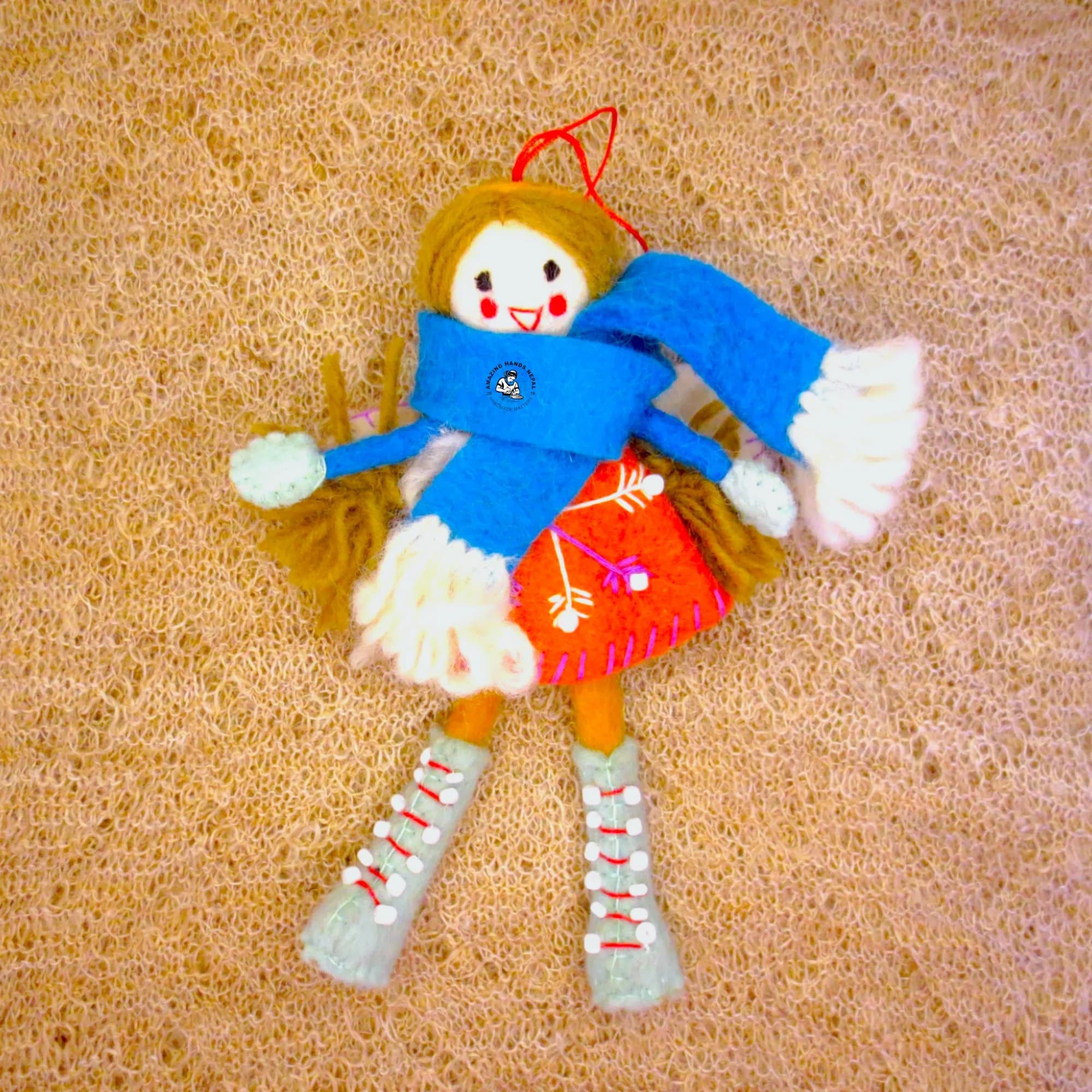 Wool Felt Angel Ornaments