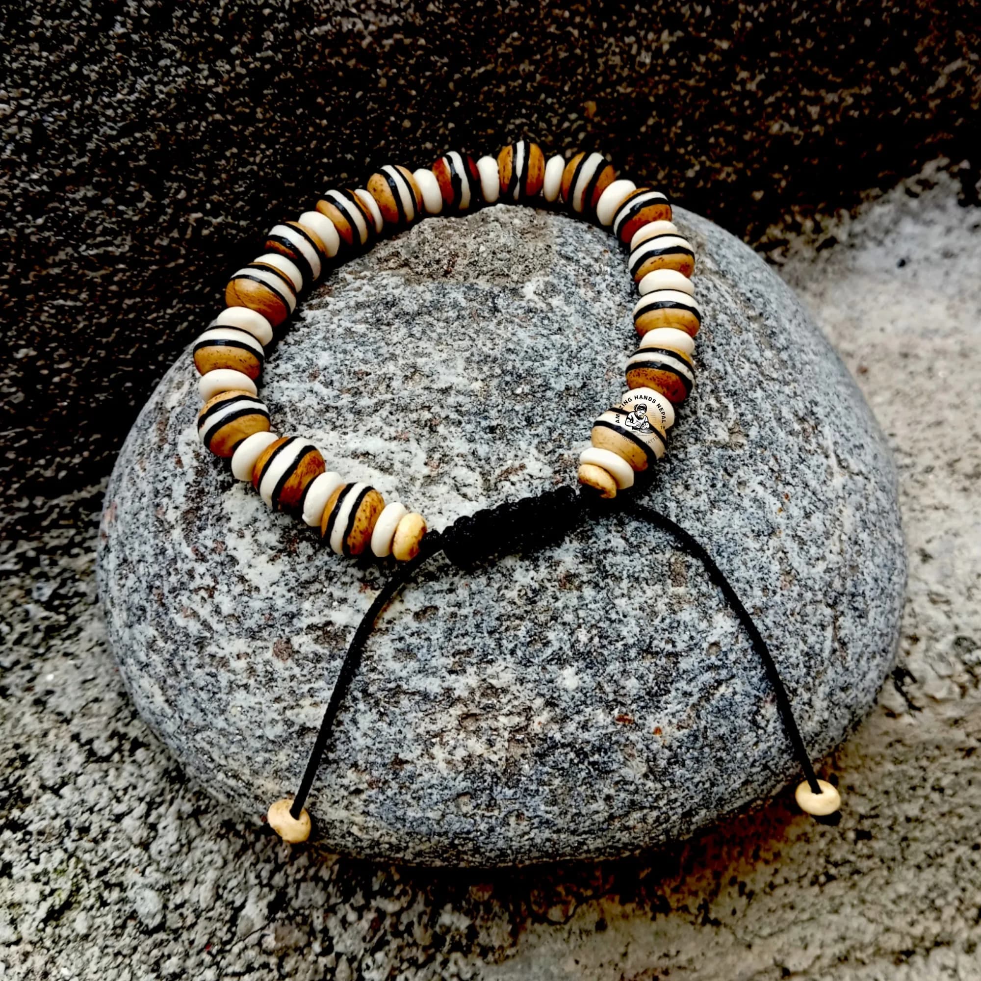 Hippie Fashion Tibetan Bone Bracelet