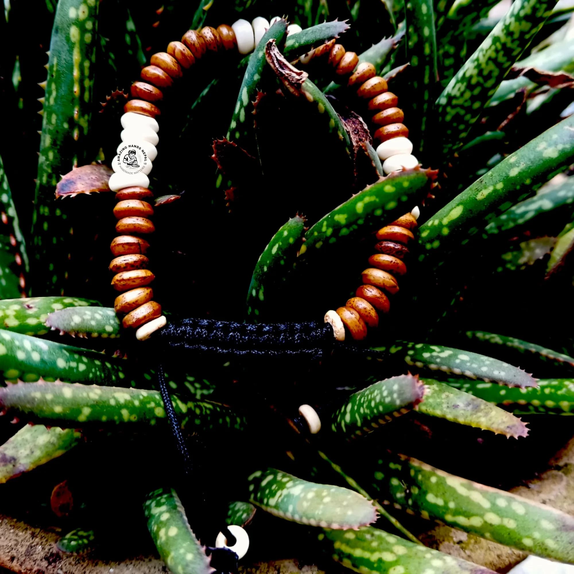 Tibetan Fancy Bone Fashion Bracelet