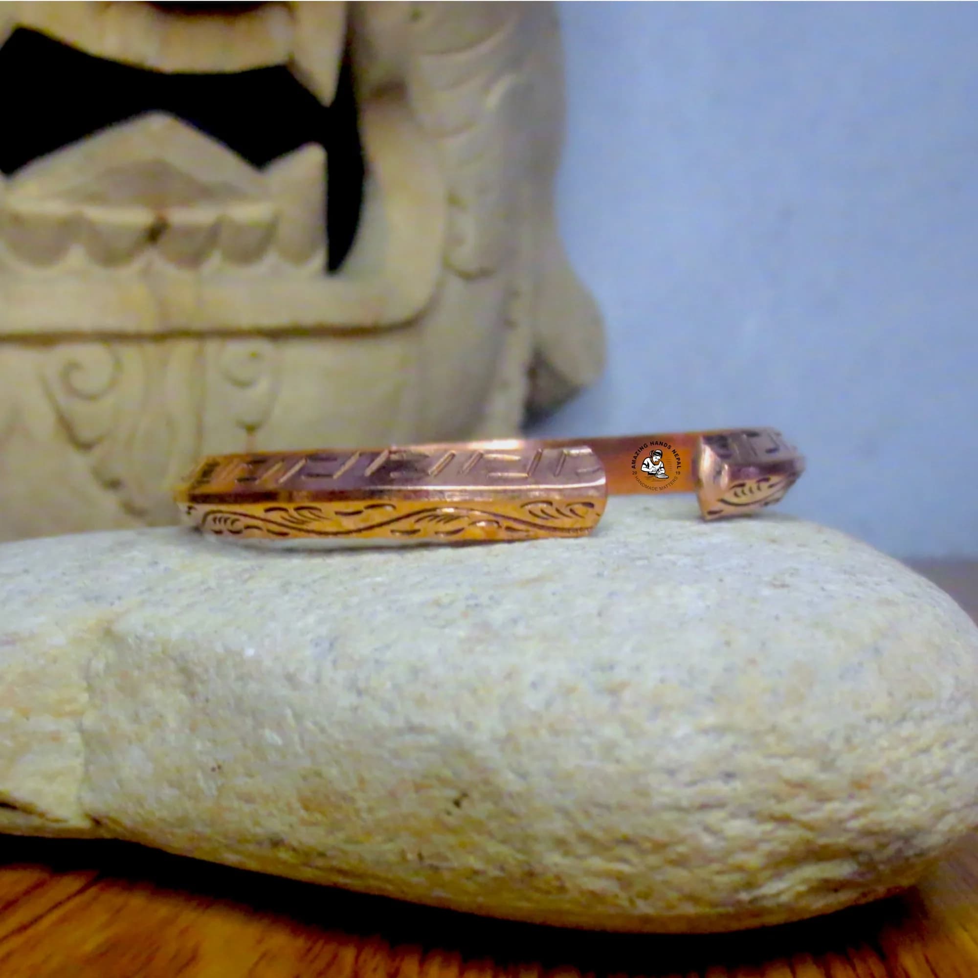 Healing Symbol Carved Bracelet