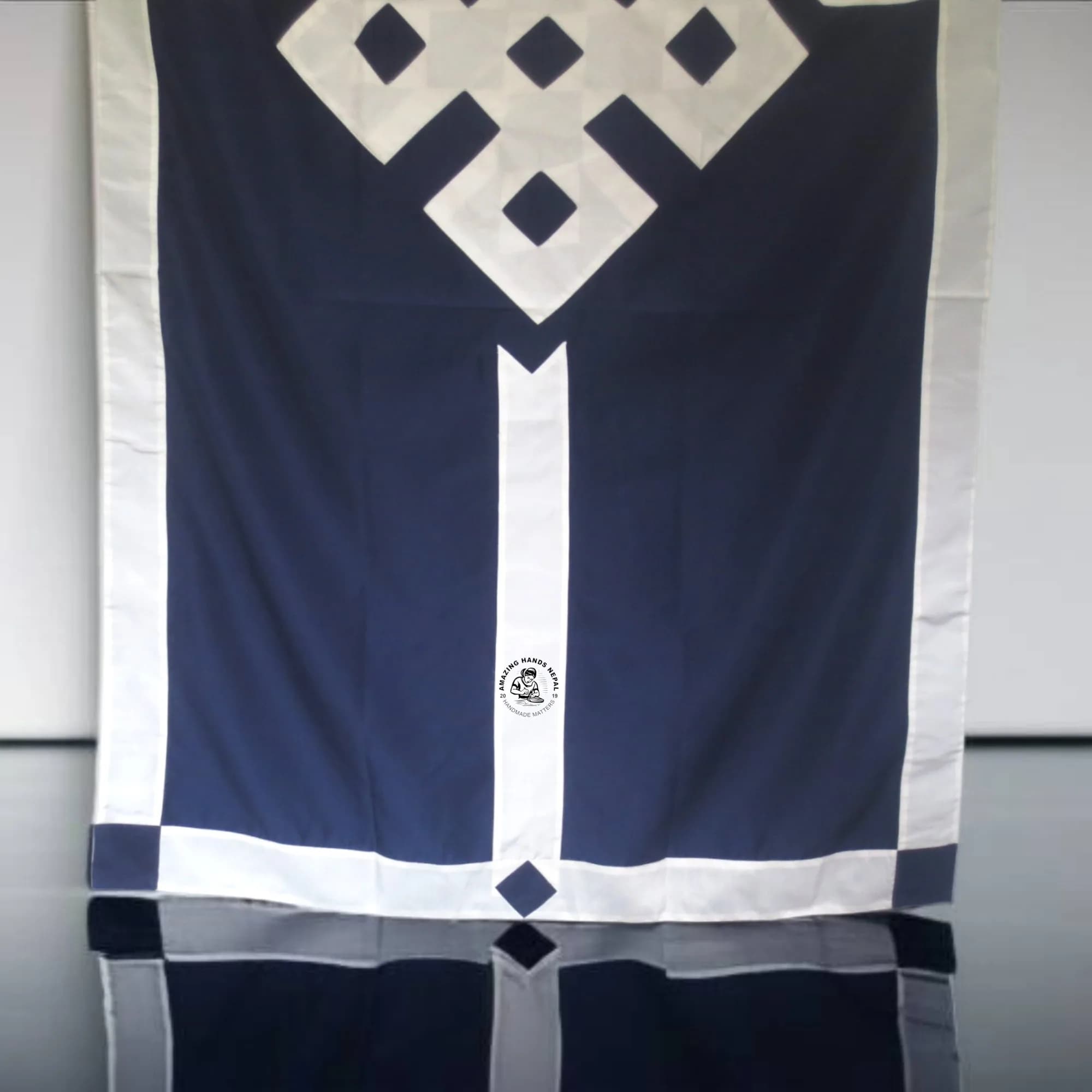 Gumba Tibetan Endless Knot Door Curtain