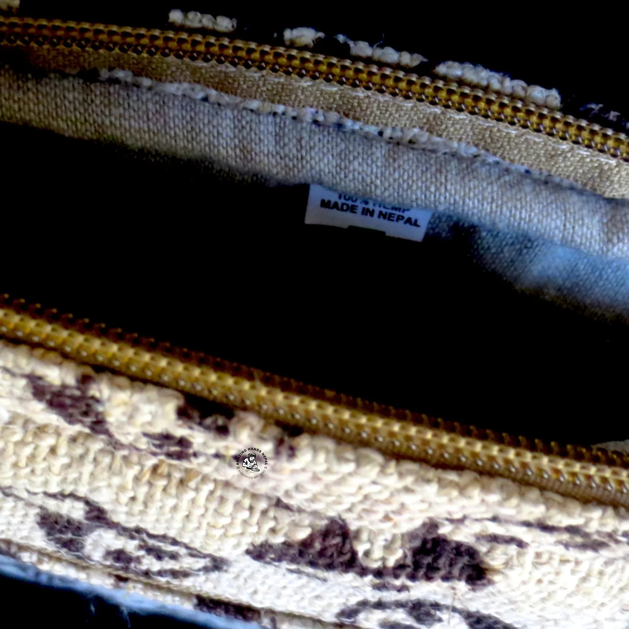 Crossbody Hemp Magic Mushroom Bag