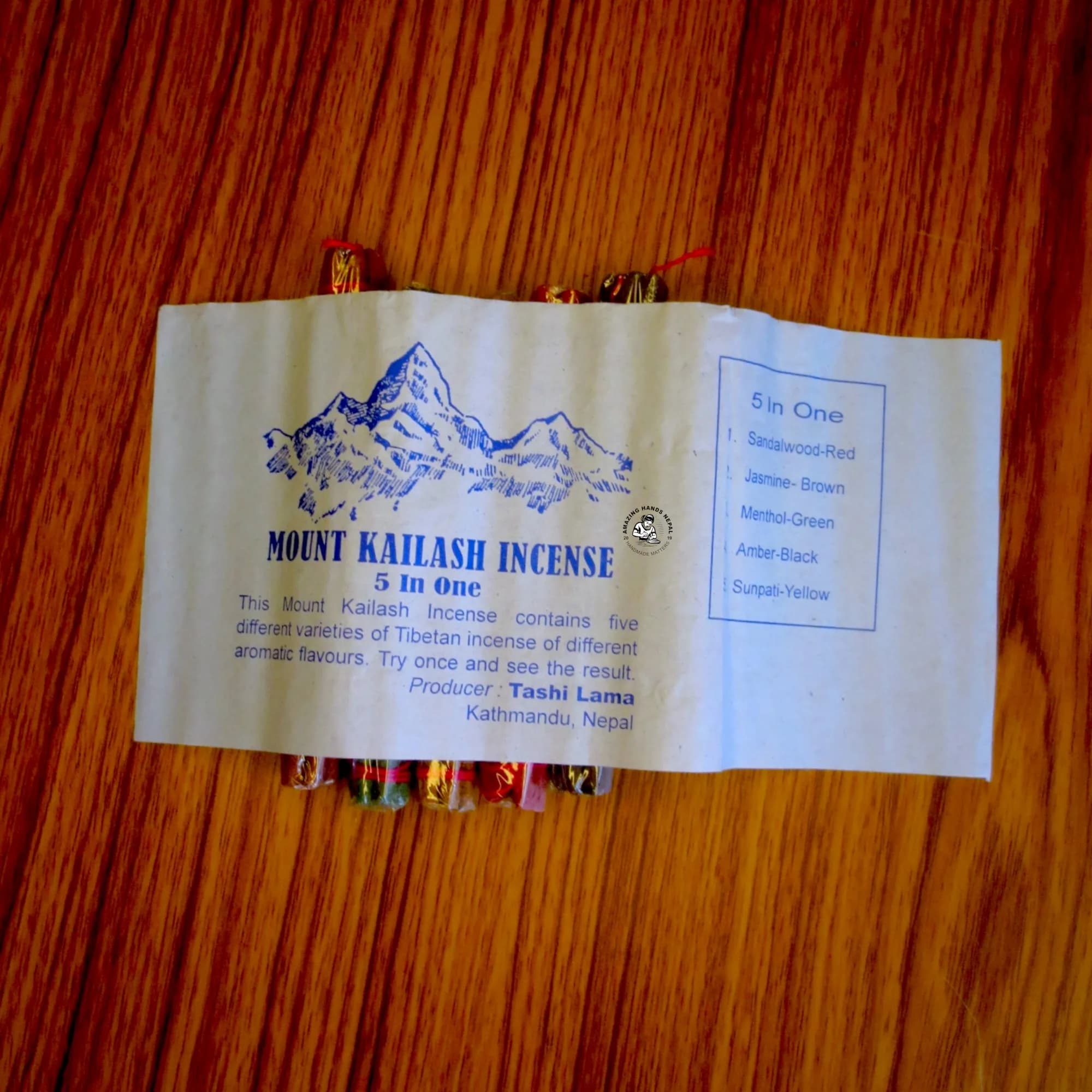 Buddhist Mount Kailash Incense 5 In 1