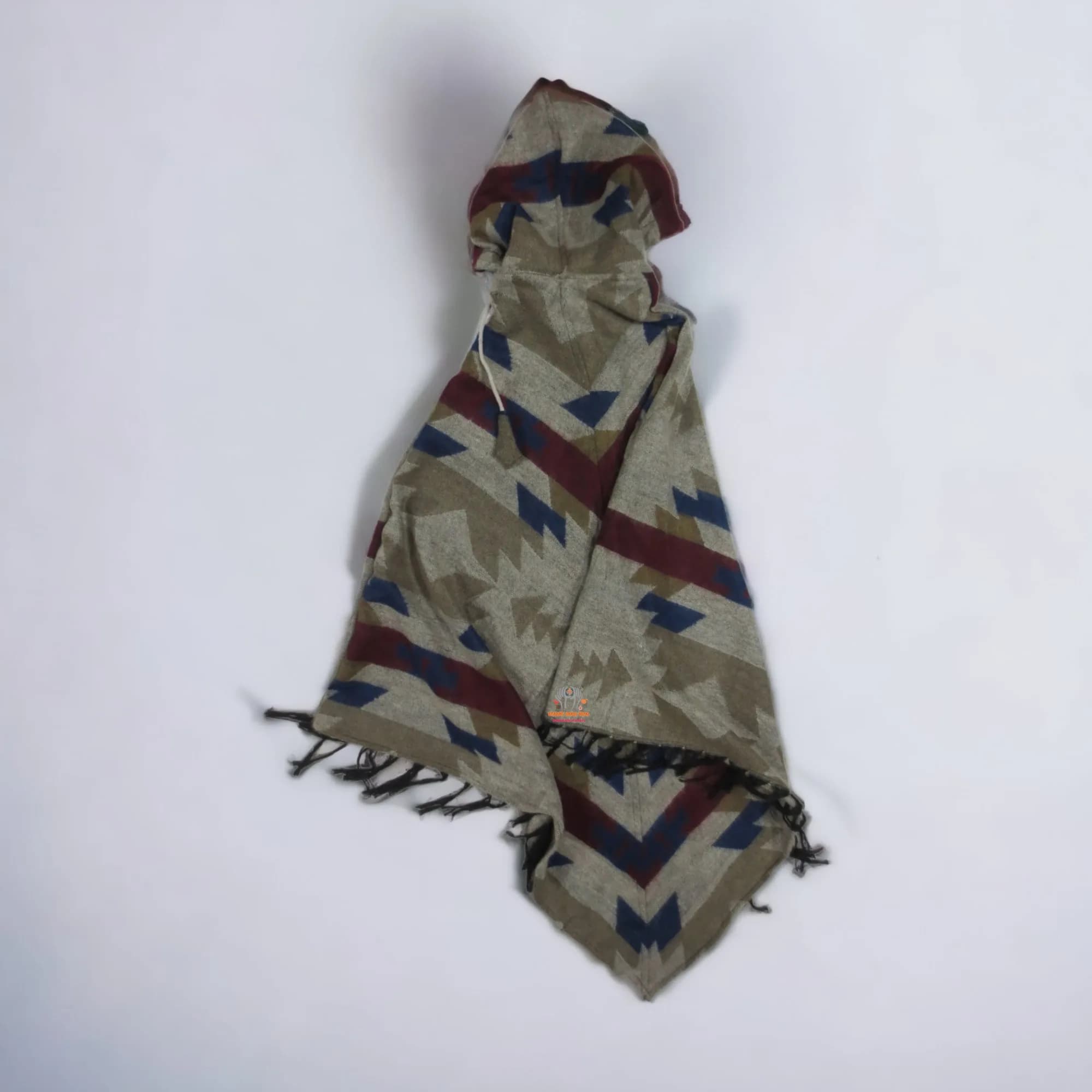 Himalayan Boho Woolen Nepali Poncho