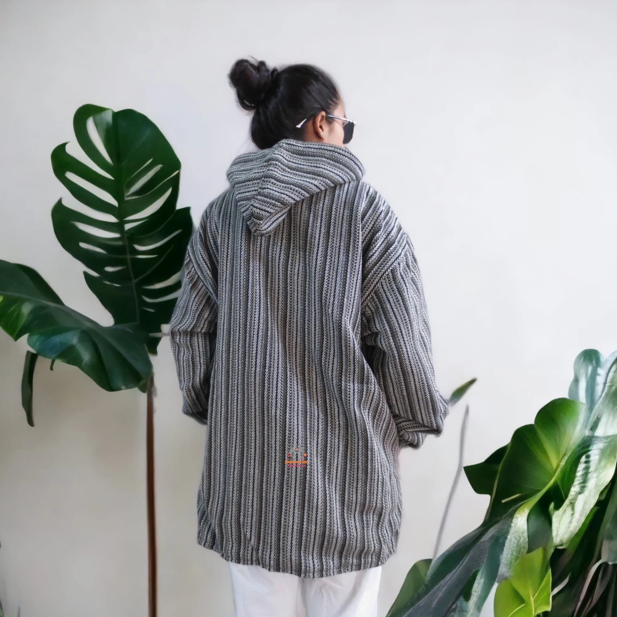 Nepali Cotton Stripe Jacket