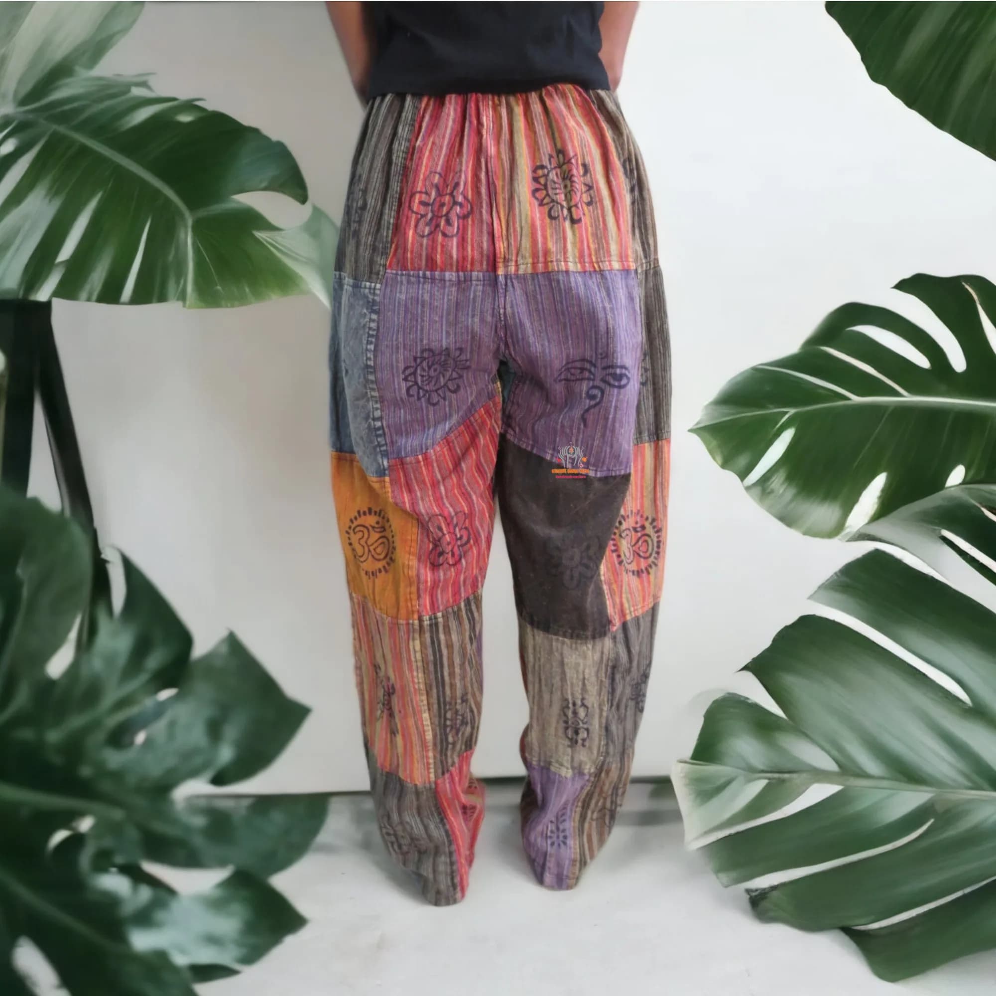Himalayan Cotton Patched Hippie Trousers