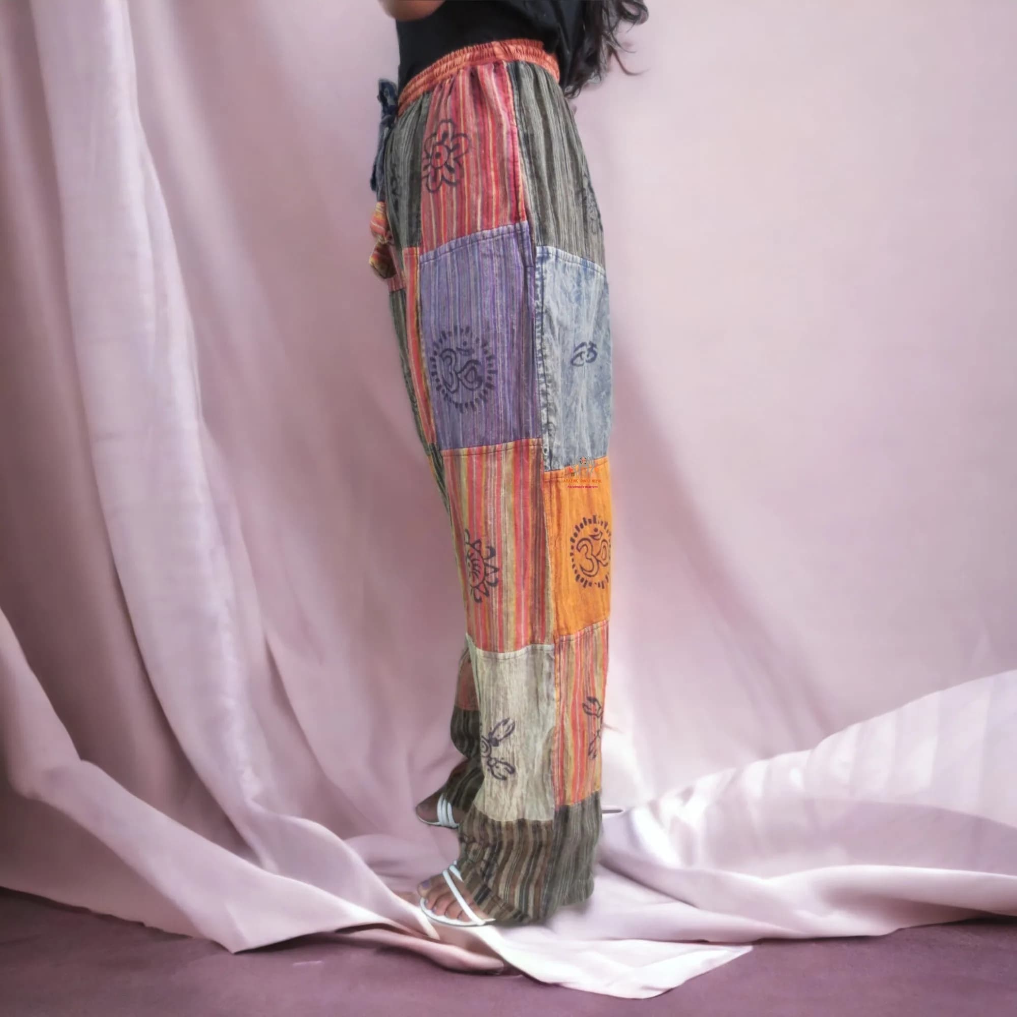 Himalayan Cotton Patched Hippie Trousers