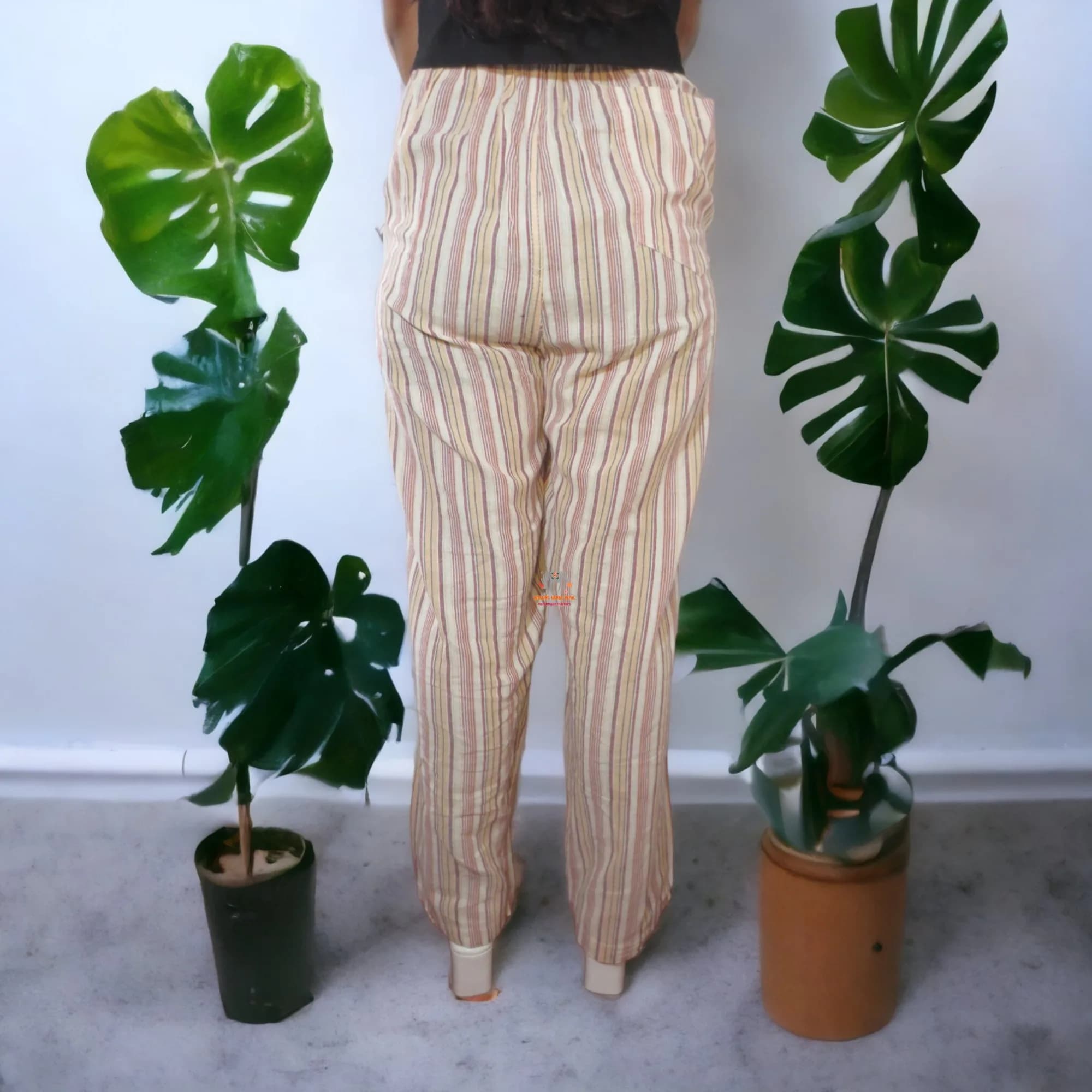 Himalayan Nepali Cotton Stripe Trousers