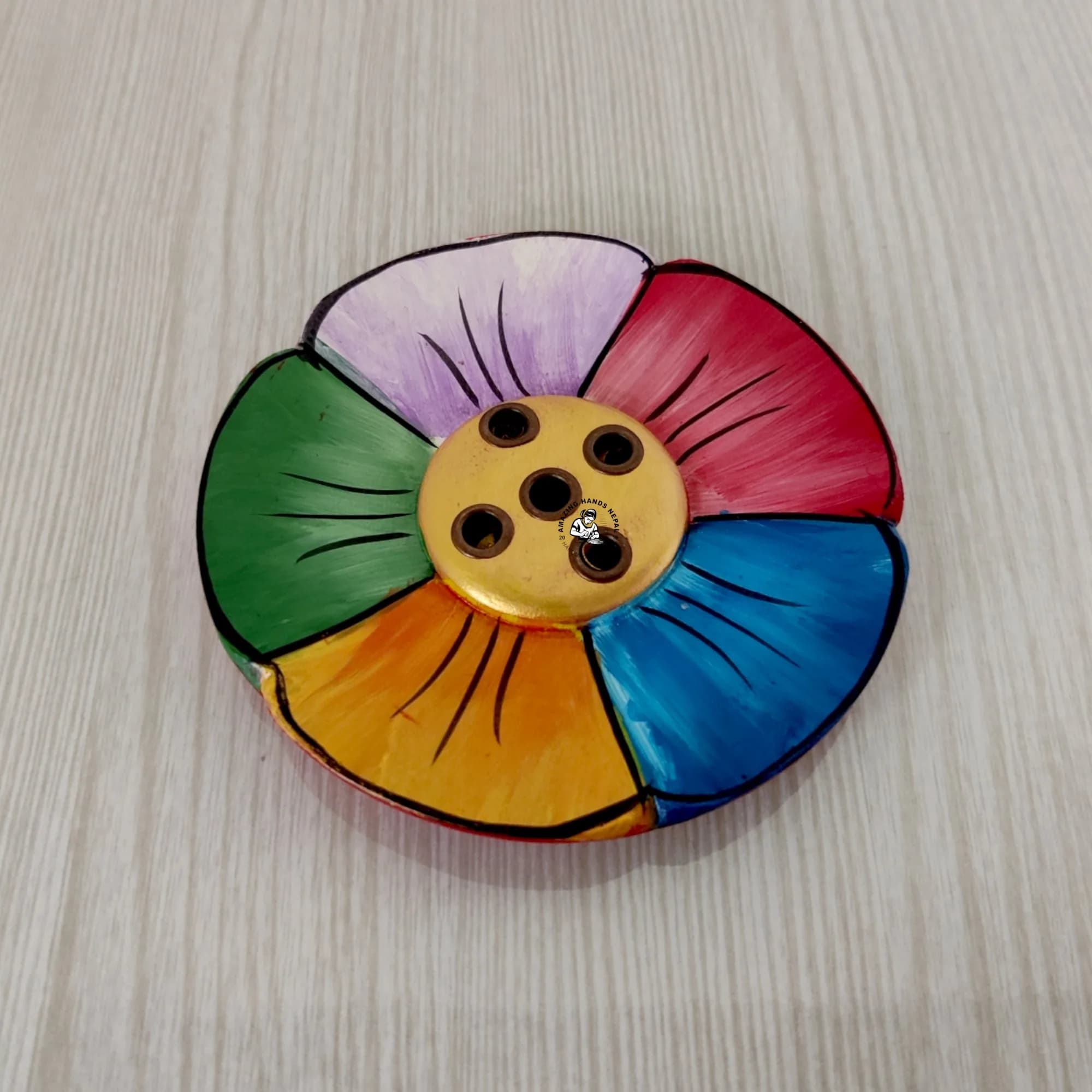 Buddhist Lotus Incense Holder