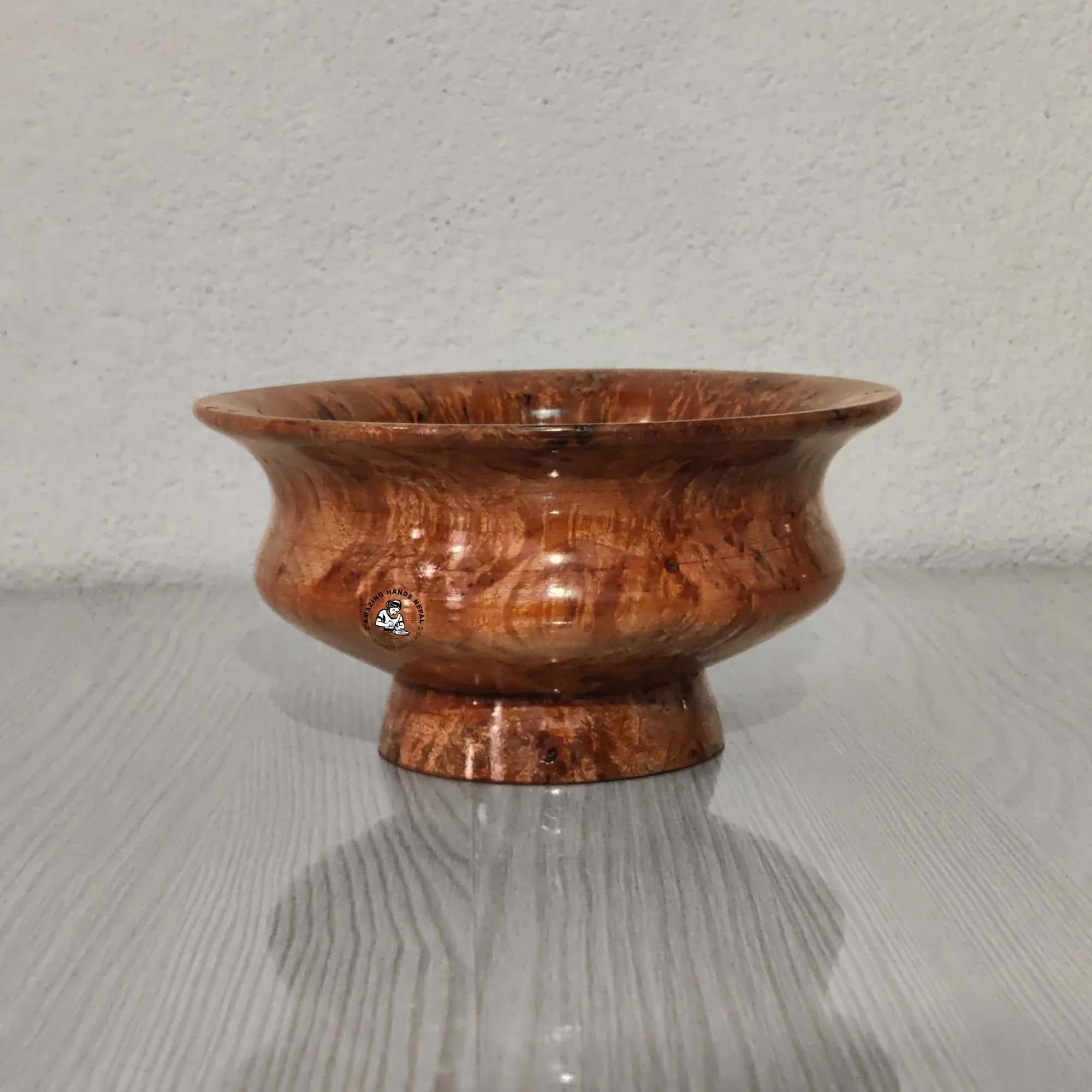Bhutanese Wooden Phob Tea Bowl