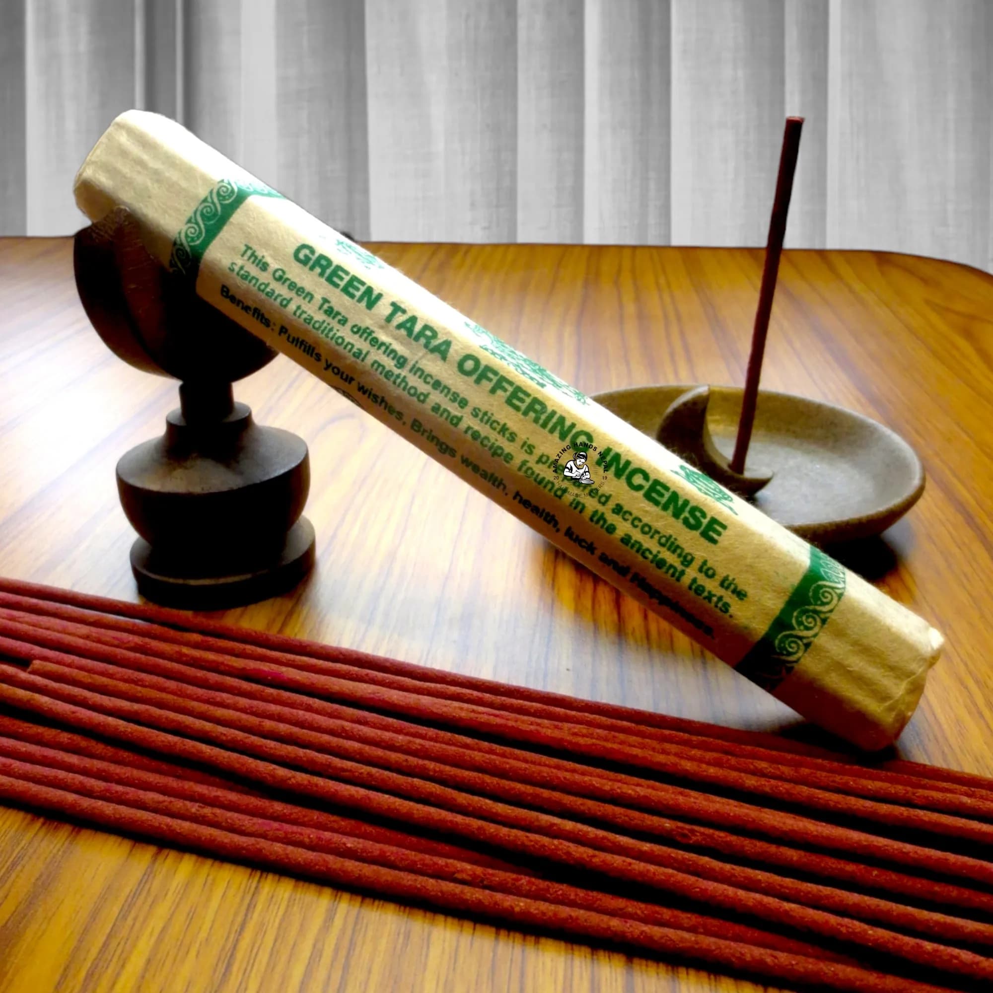 Buddhist Green Tara Offering Incense
