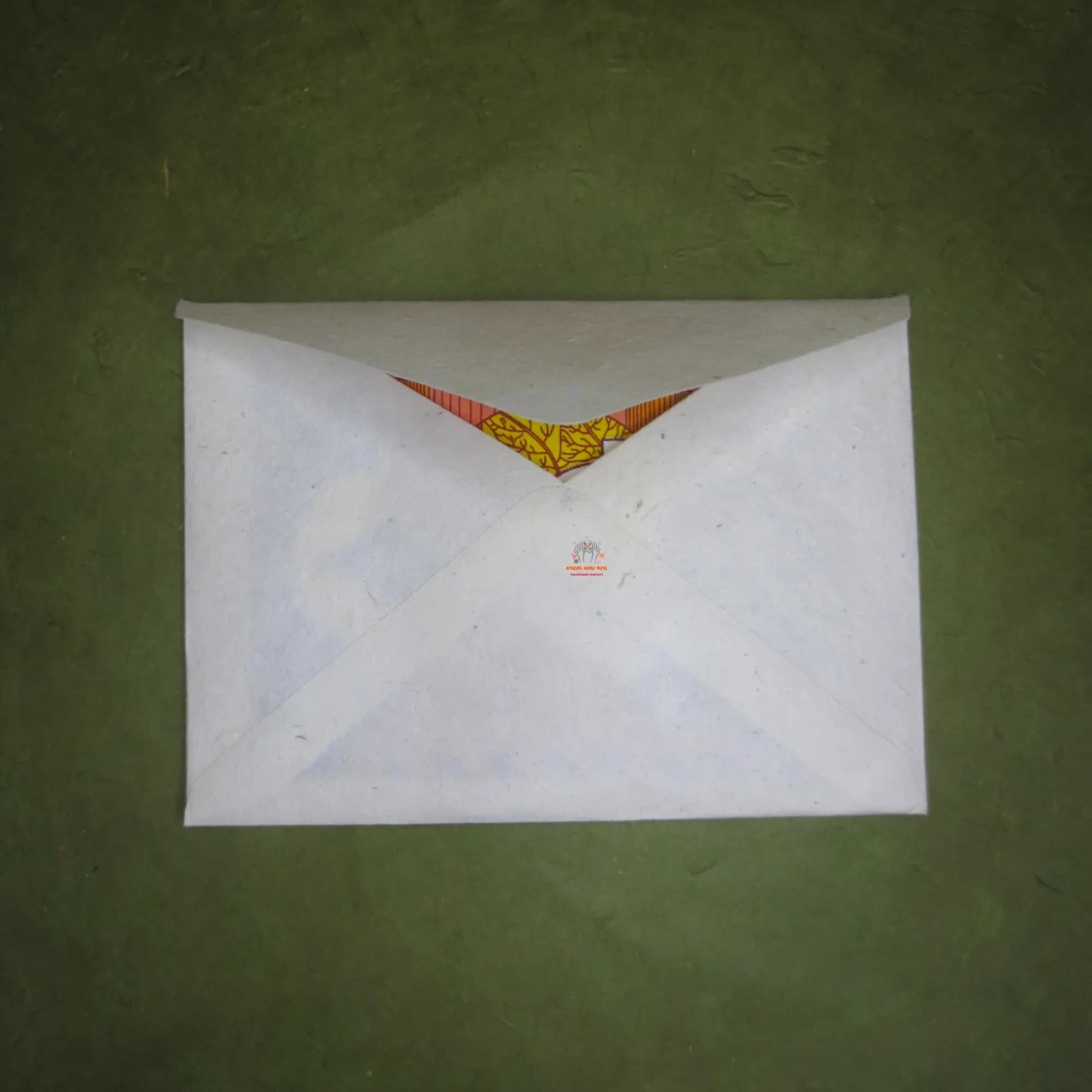 Nepali Lokta Paper Bodhi Stupa Printed Gift Card