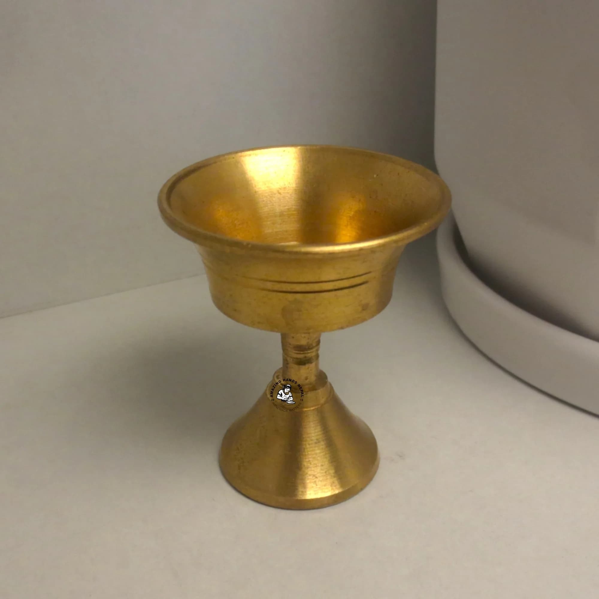Buddhist Tibetan Brass Butter Lamps