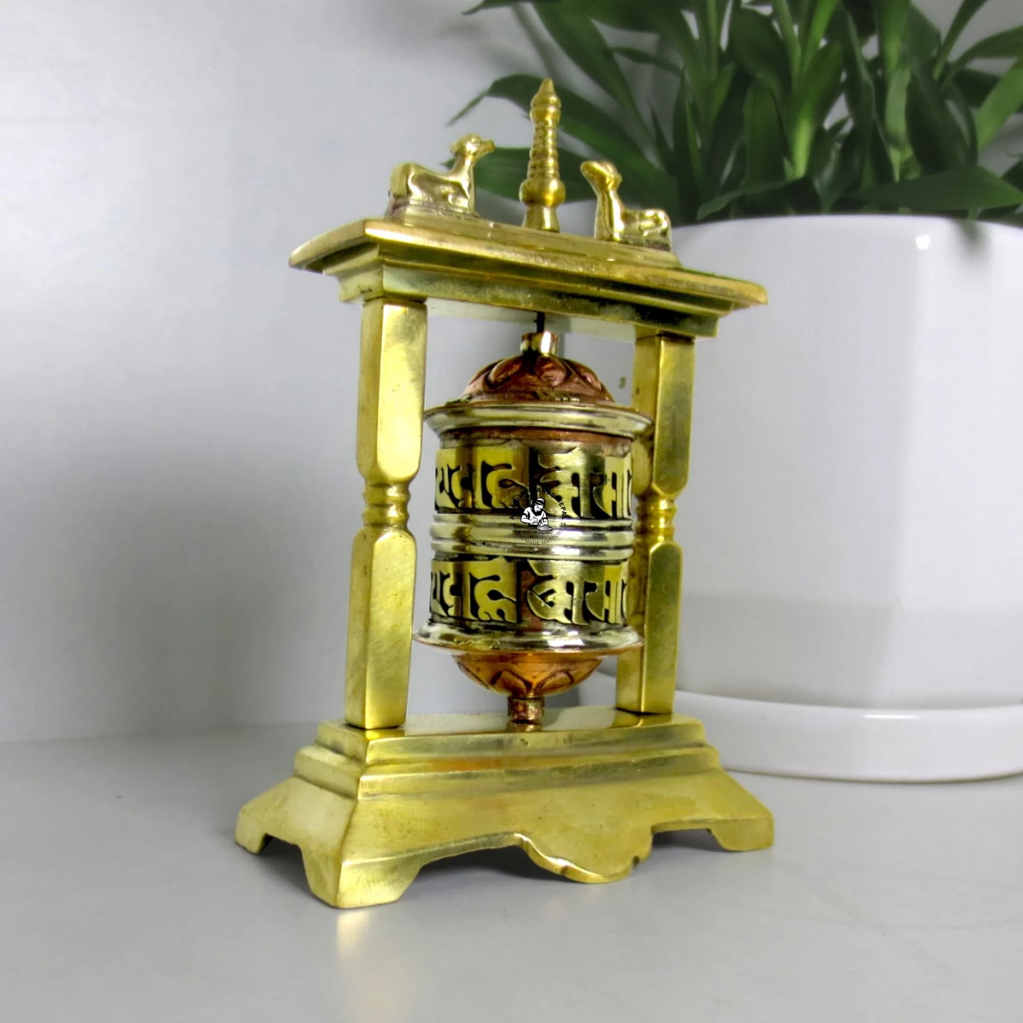 Buddhist Deer Prayer Wheel