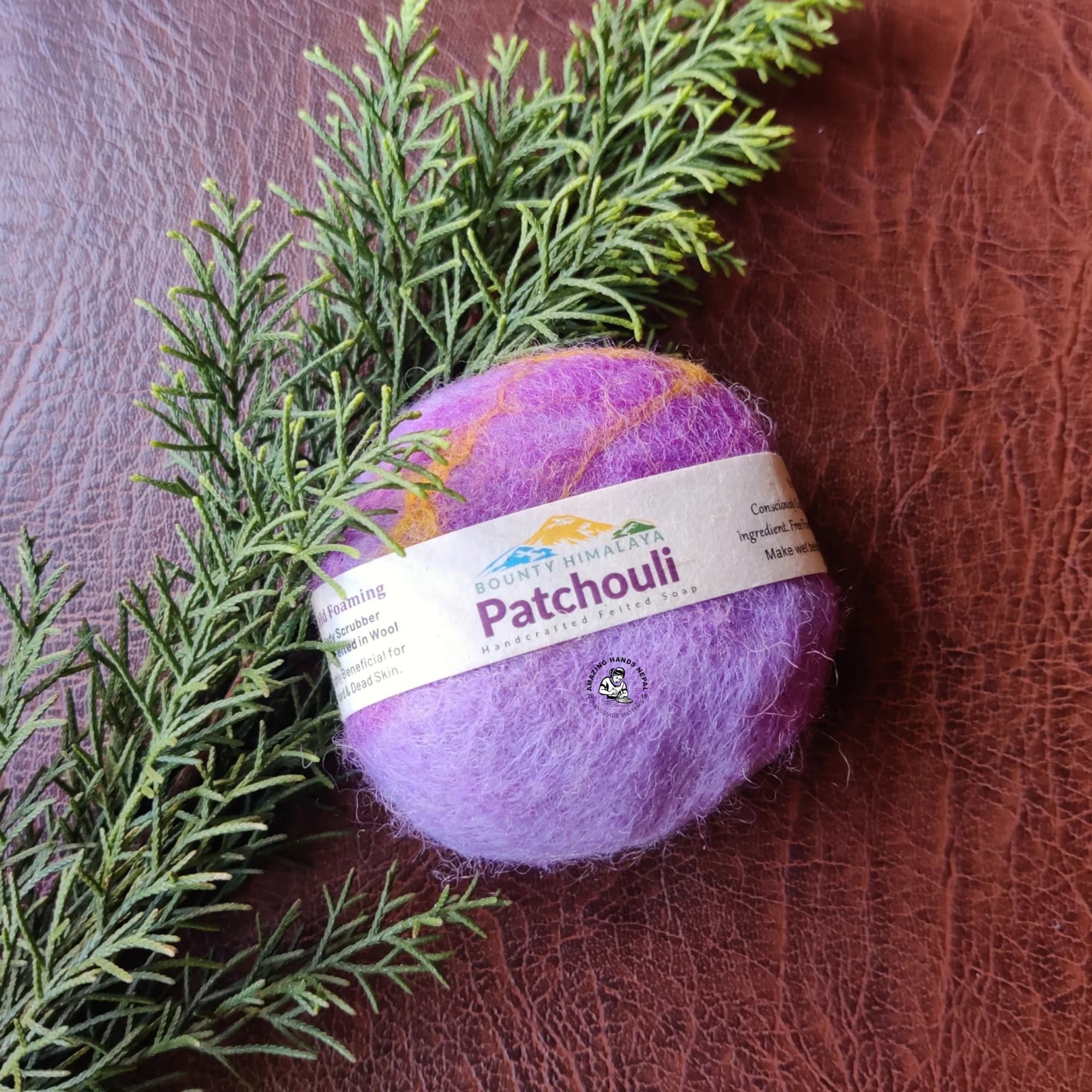Bounty Himalayan Felted Soap