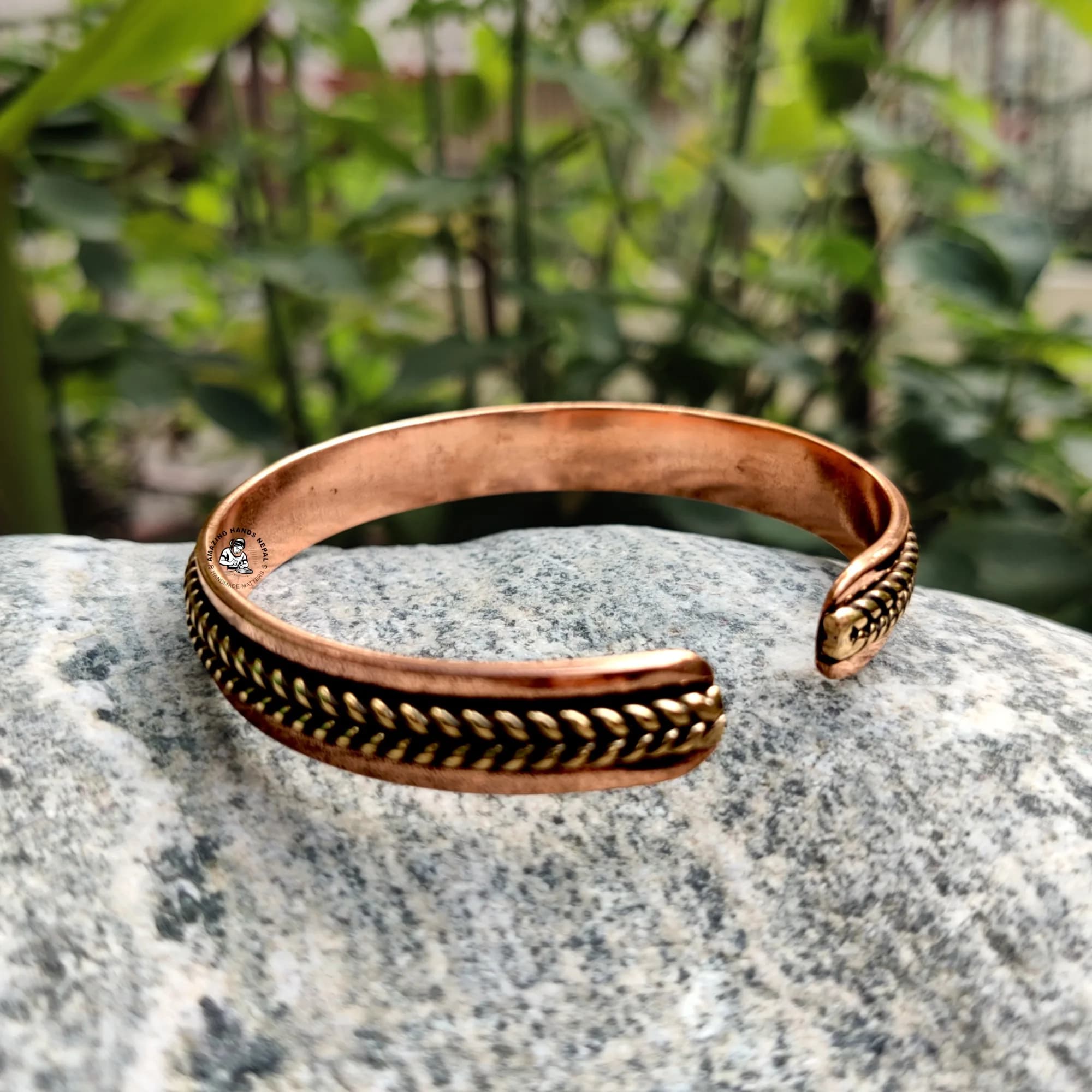 Nepali Himalayan Healing Copper Fashion Bracelet