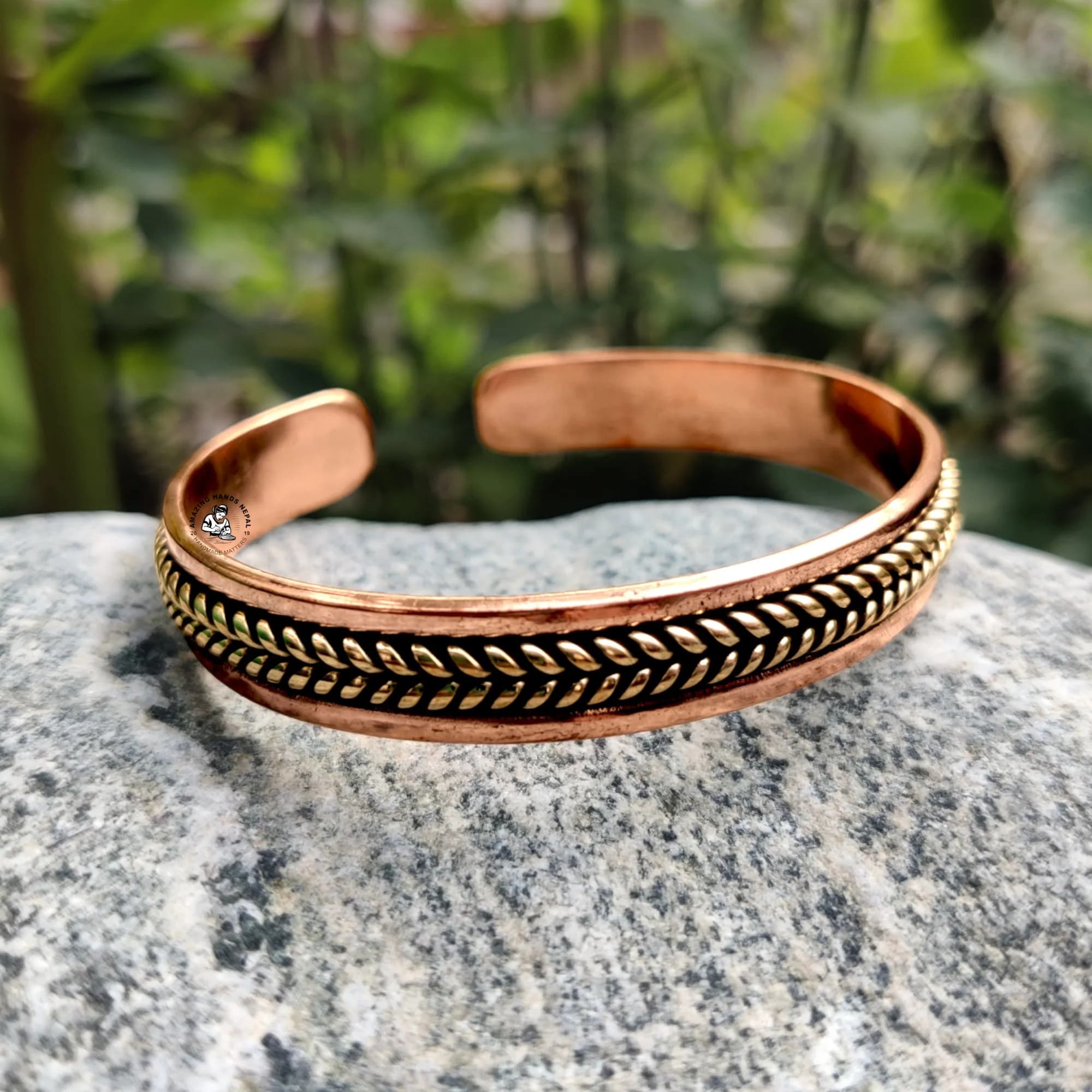 Nepali Himalayan Healing Copper Fashion Bracelet