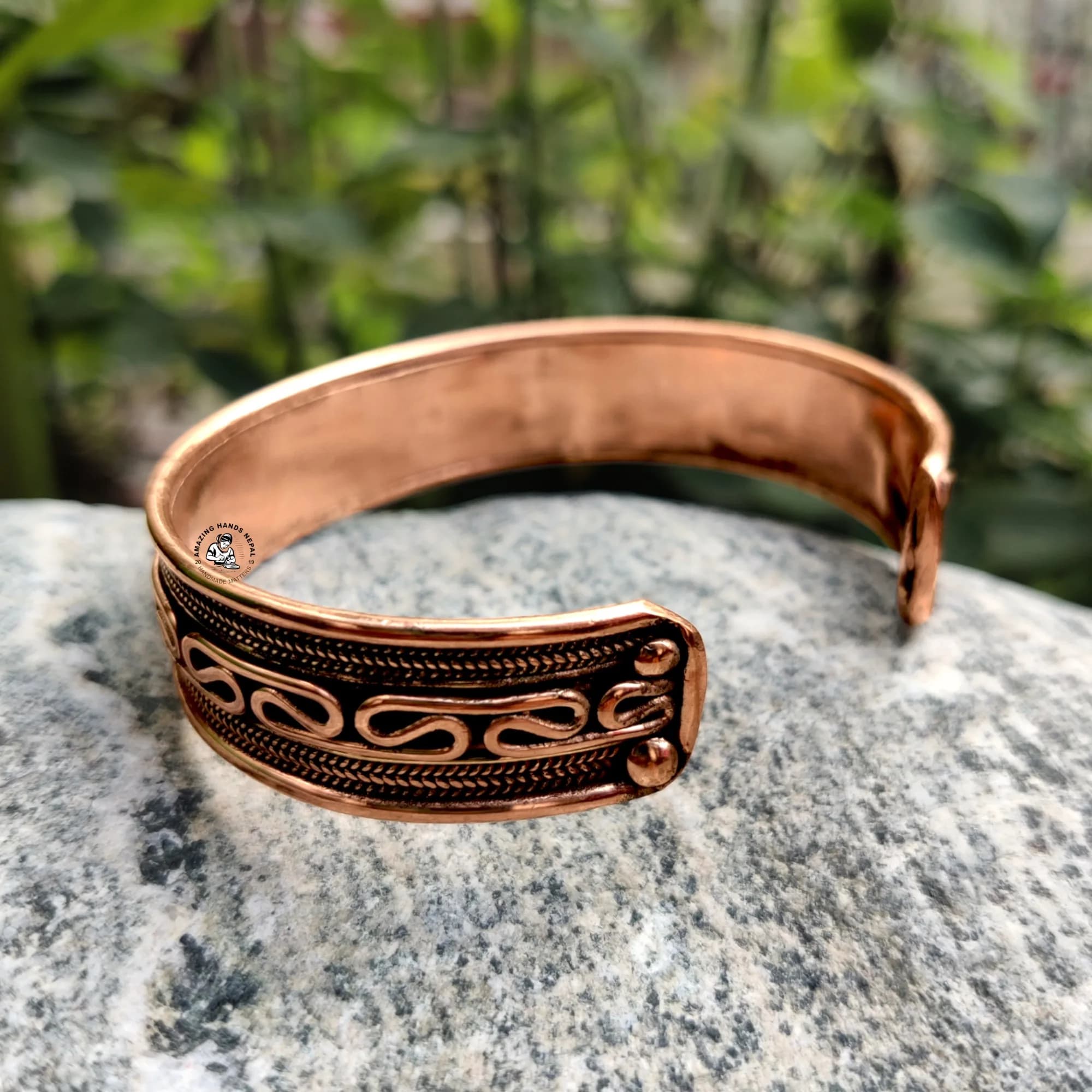 Nepali Himalayan Healing Copper Fashion Bracelet