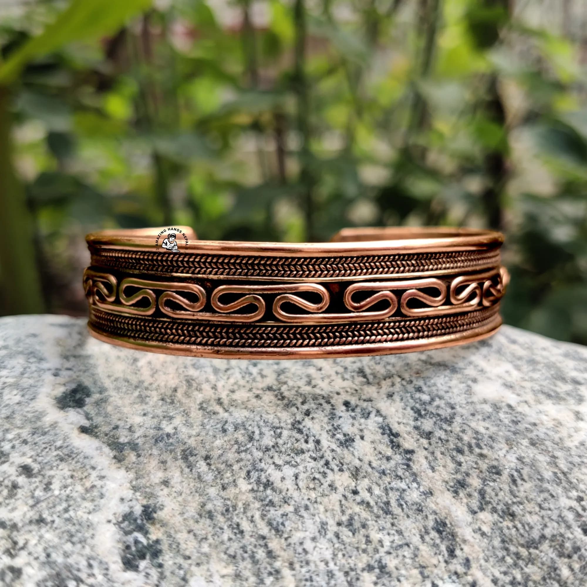 Nepali Himalayan Healing Copper Fashion Bracelet