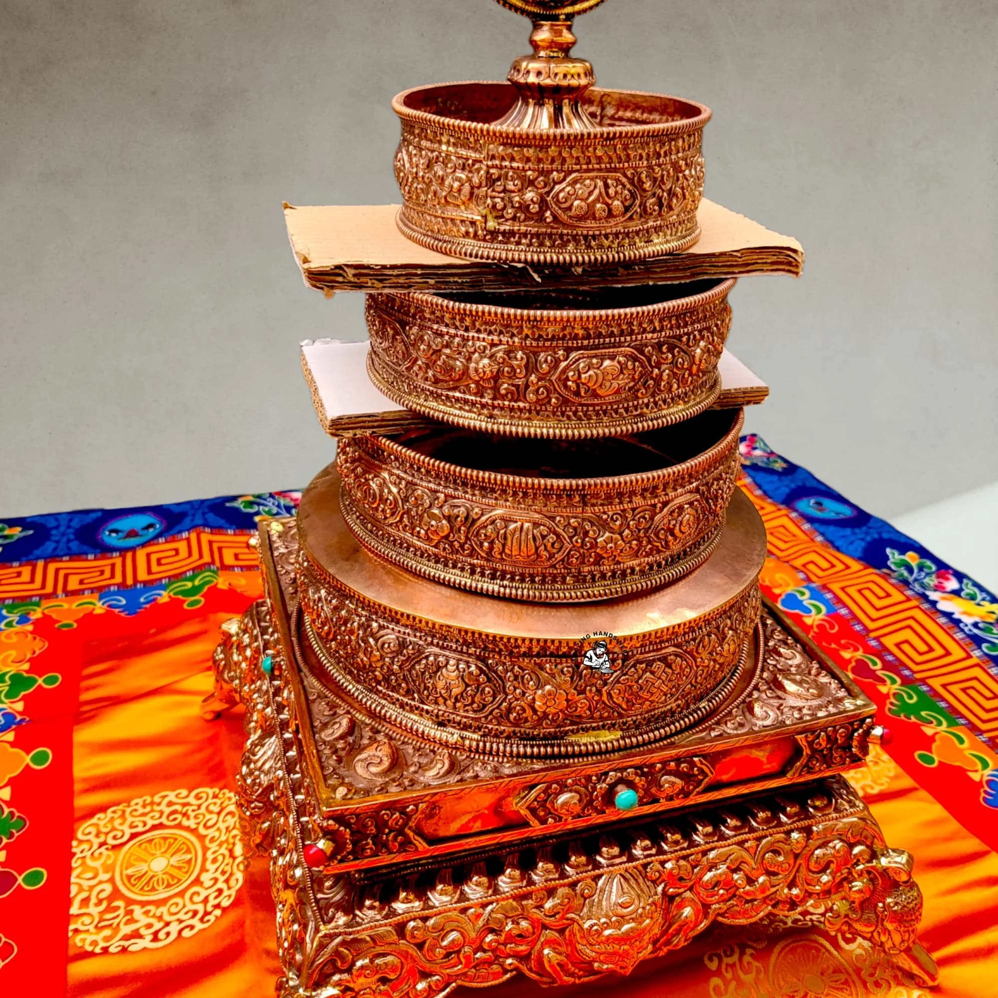 Buddhist Mandala Offering Ritual Kit