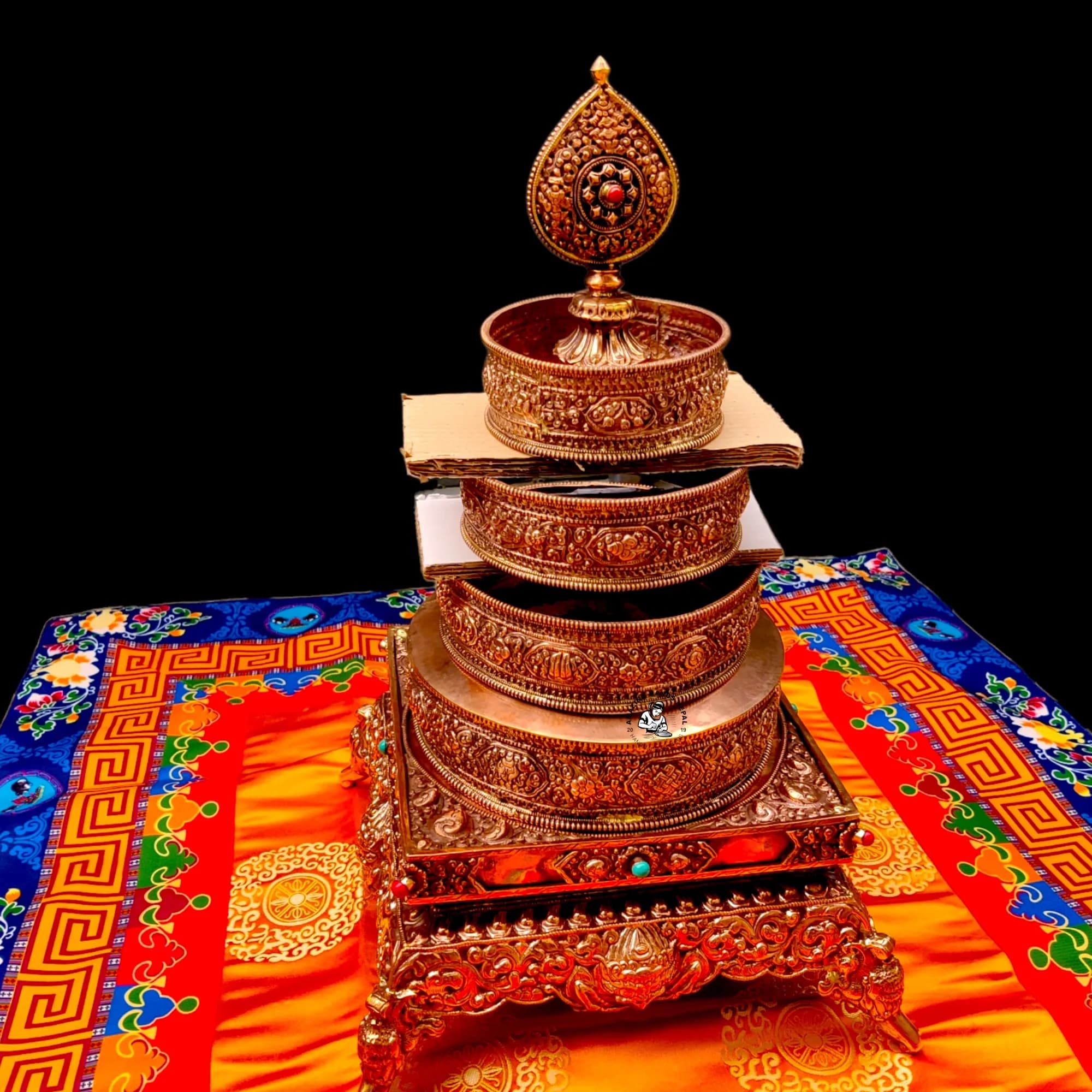 Buddhist Mandala Offering Ritual Kit