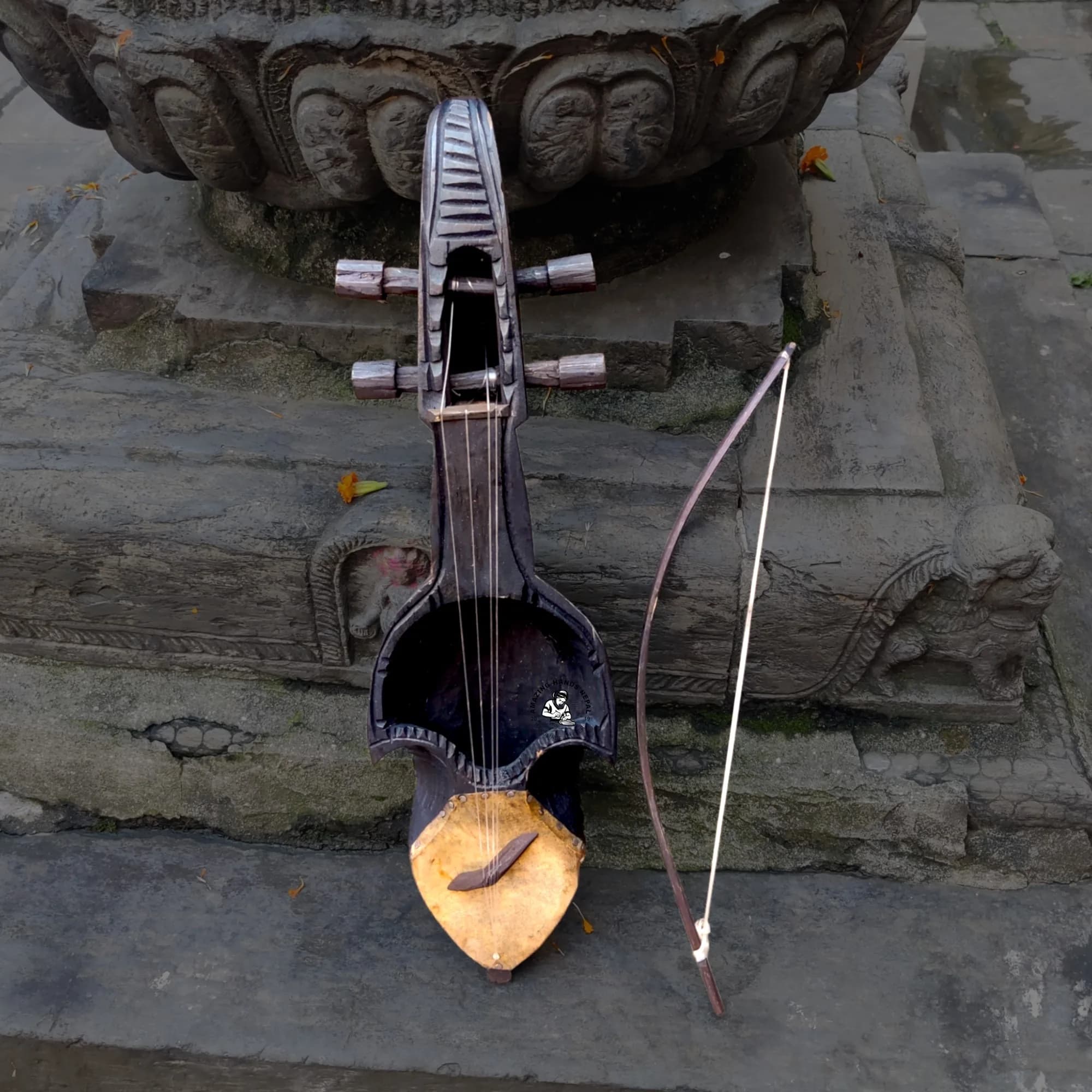 Nepali Sarangi Musical Instrument