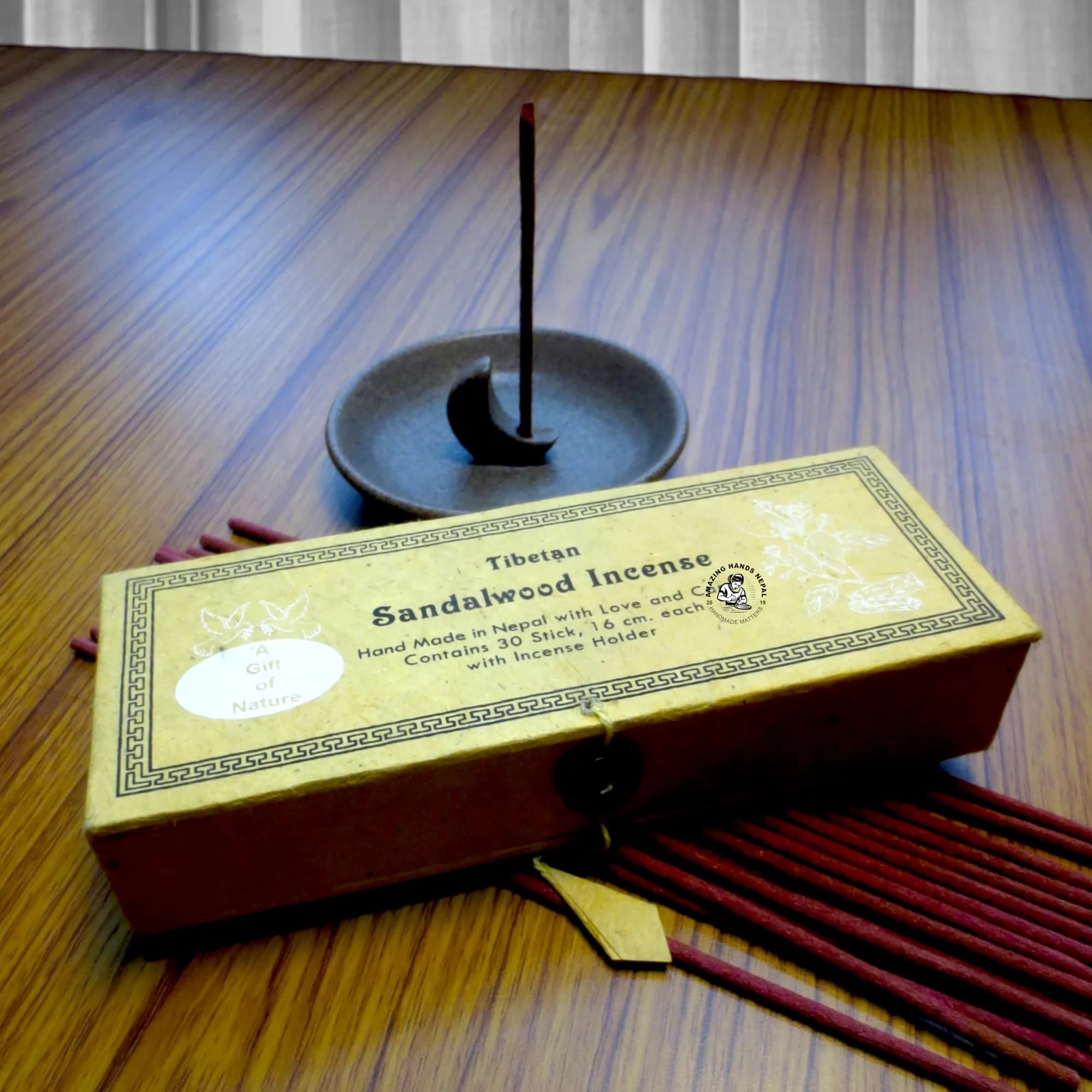 Tibetan Sandalwood Incense Gift Box