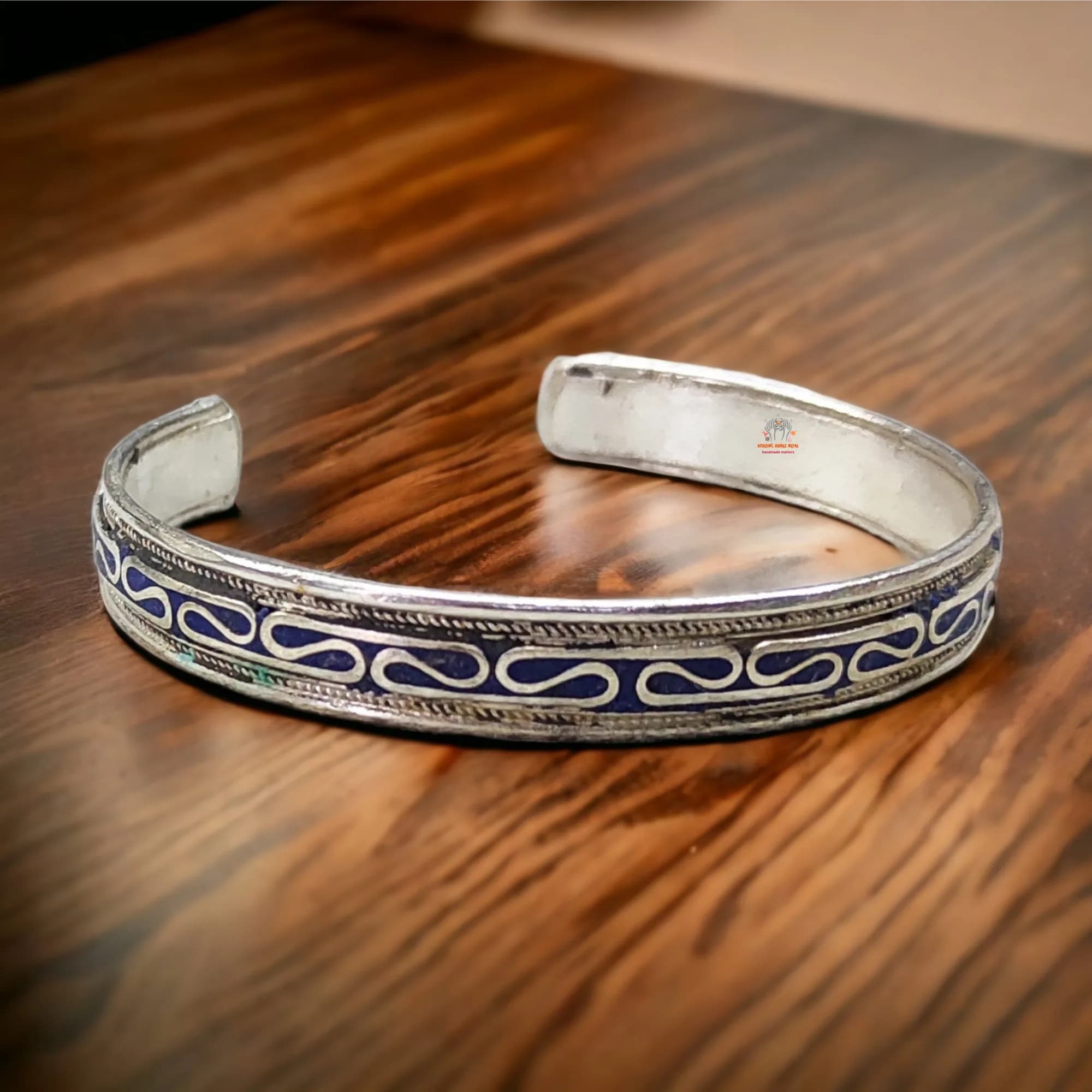 Cherry Lapis Bracelet