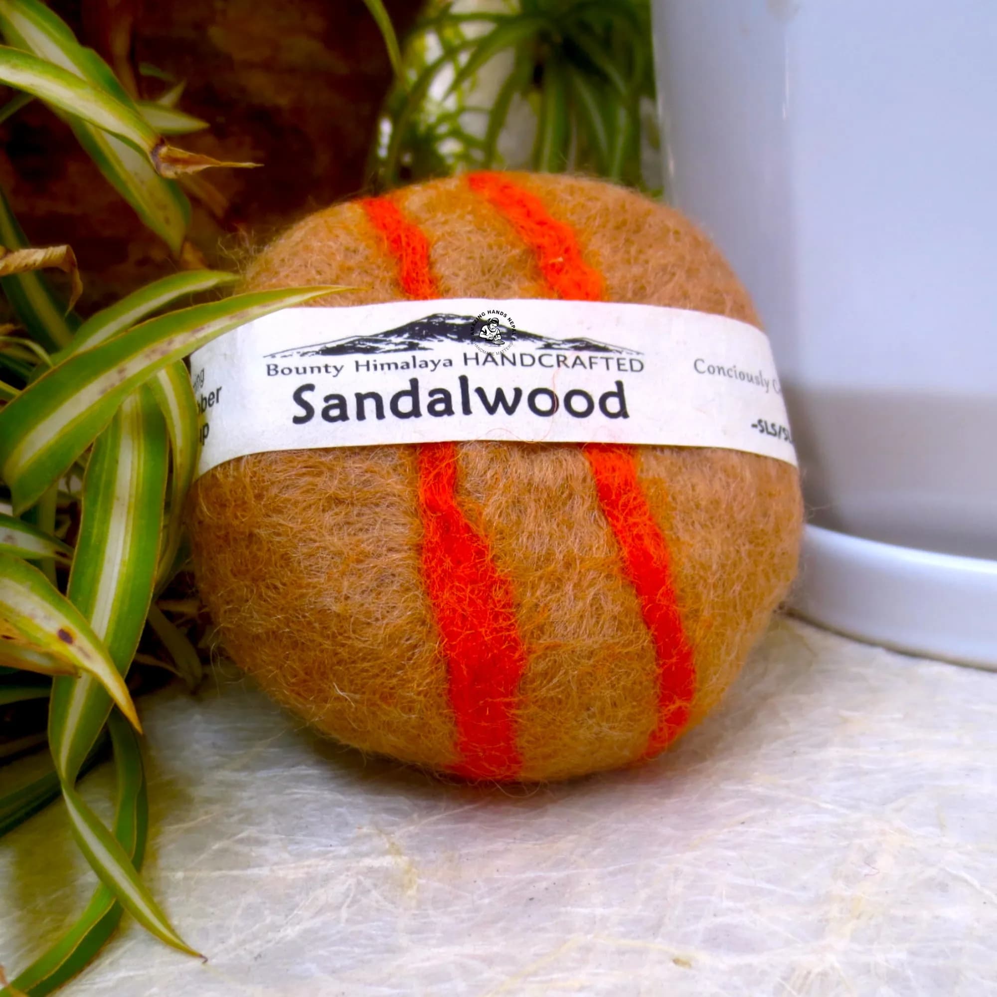 Bounty Himalaya Felted Sandalwood Himalayan Soap