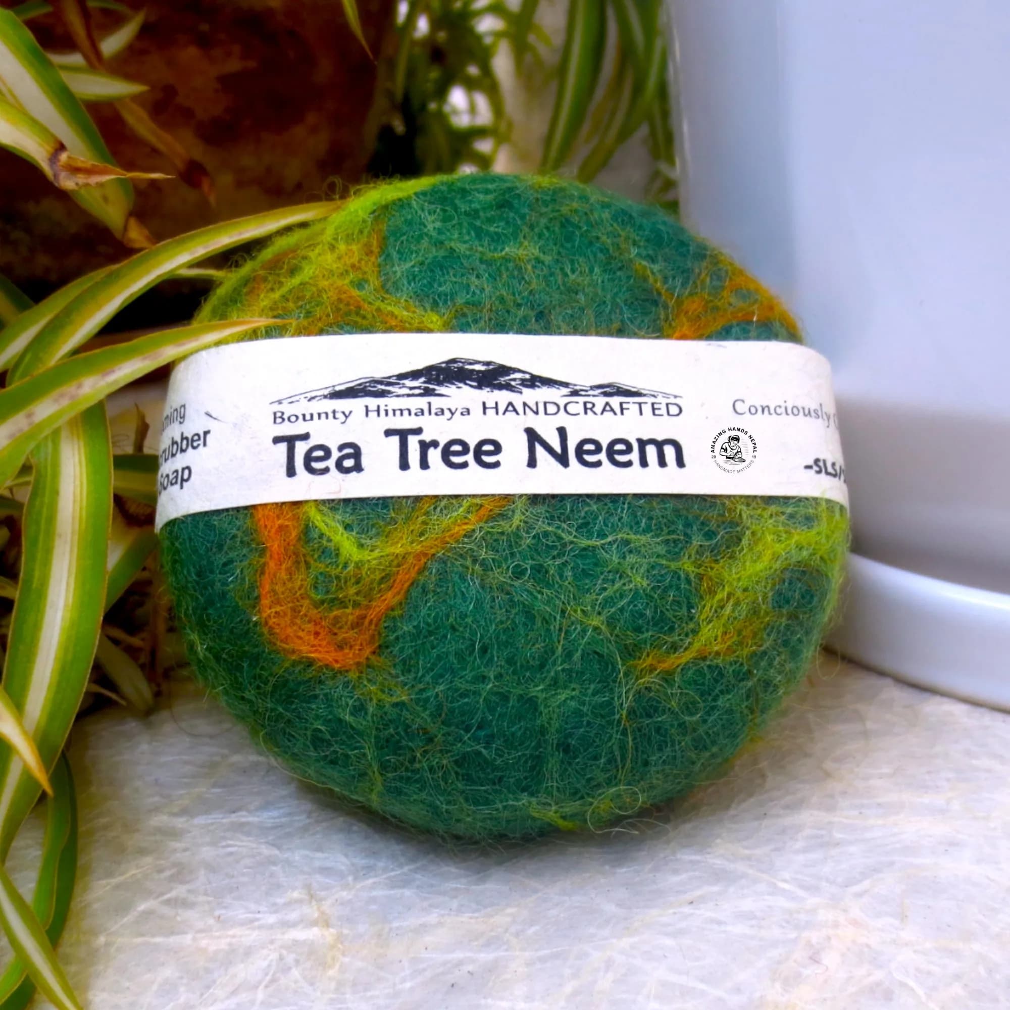 Bounty Himalaya Felted Tea Tree Neem Soap