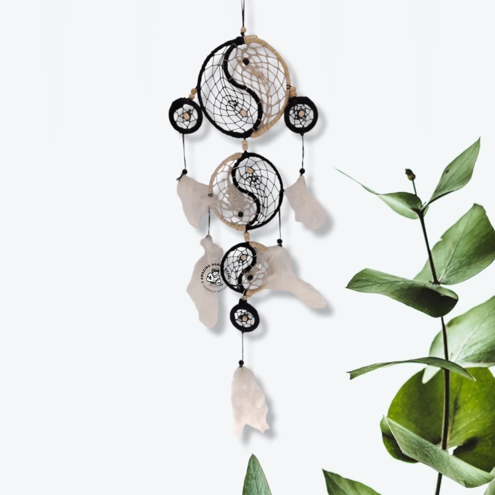 Nepali Yin Yang Dream Catcher