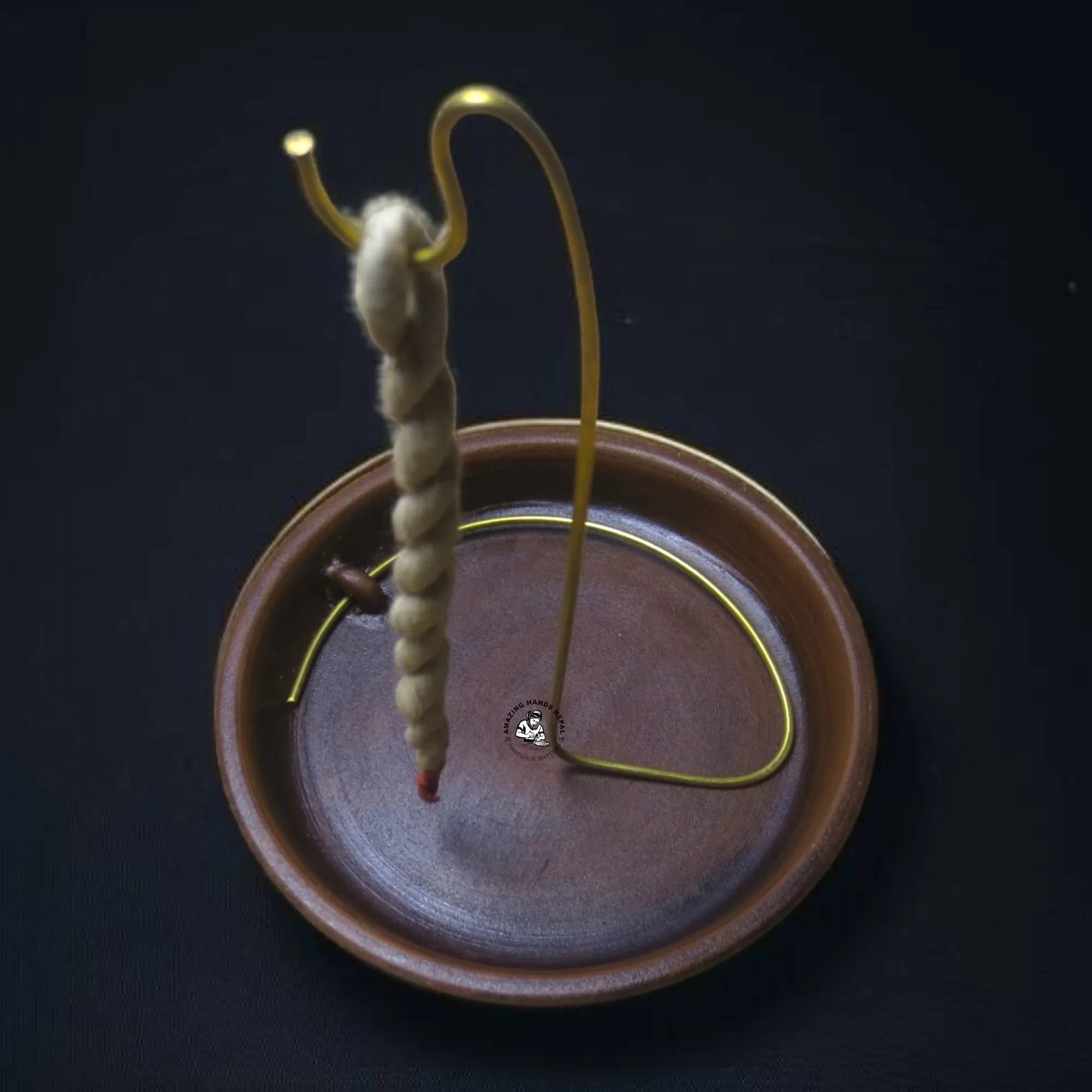 Himalayan Nepali Rope Incense Holder