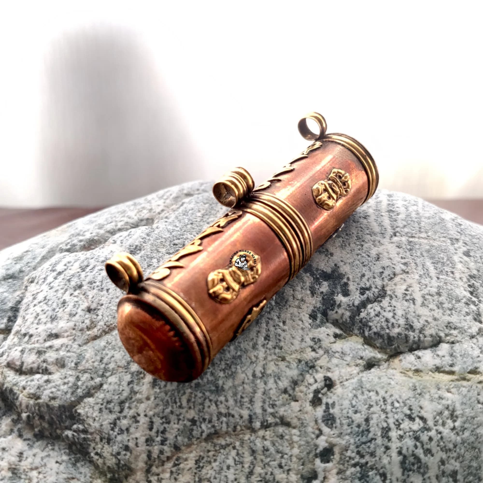 Tibetan Tantrik Copper Ghau